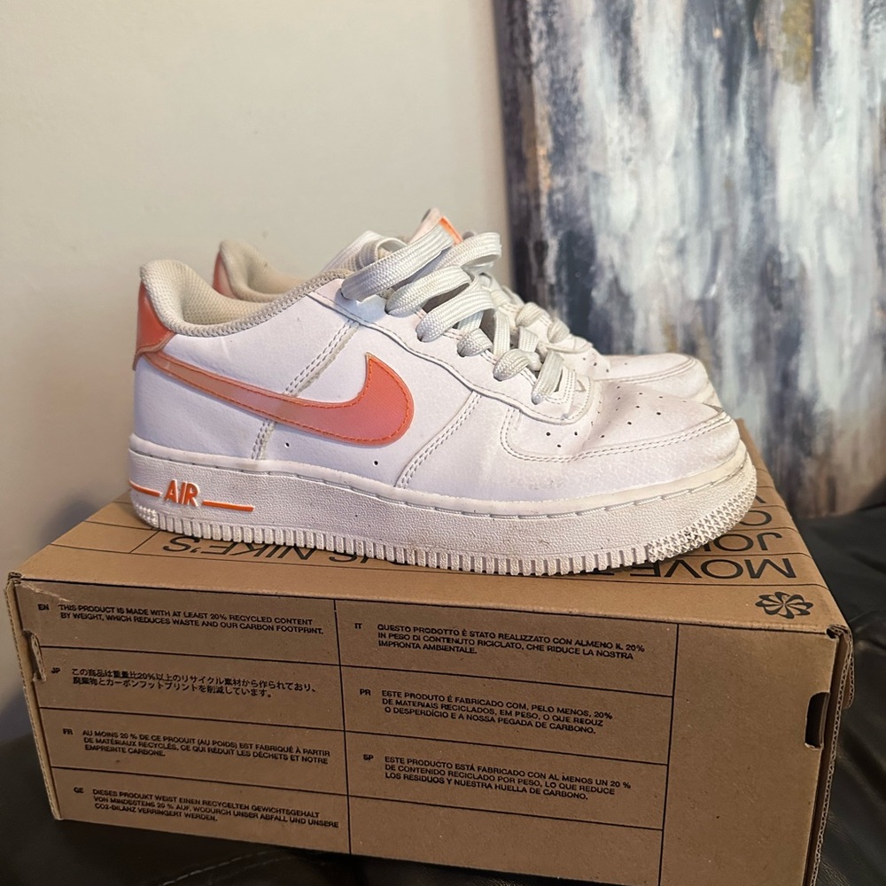 nice nike shoes number 4.    used about 3 times